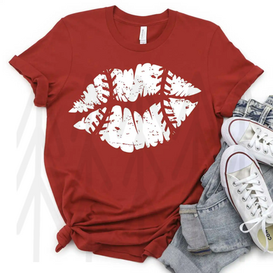 Baseball Lips Shirts