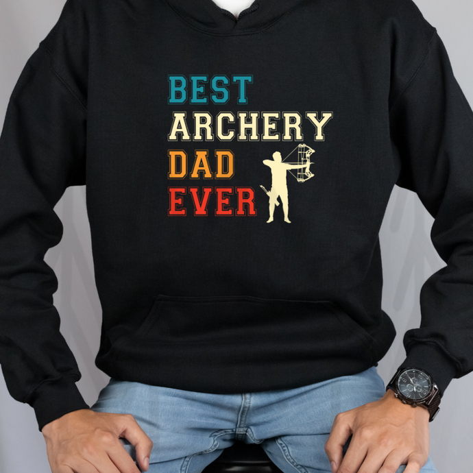 Best Archery Dad Ever - Retro