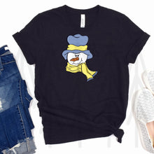 Load image into Gallery viewer, Whimsical Snowman - Blue Yellow (Adult - Infant)
