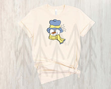 Load image into Gallery viewer, Whimsical Snowman - Blue Yellow (Adult - Infant)
