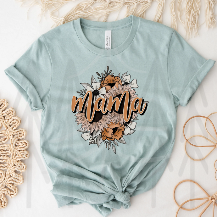 Boho Floral Mama (Adult - Infant) Shirts