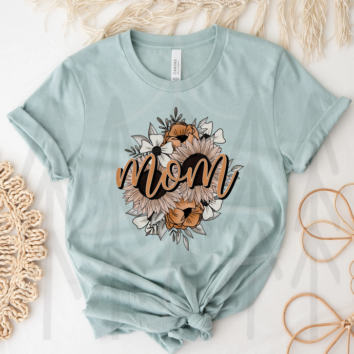 Boho Floral Mom (Adult - Infant) Shirts