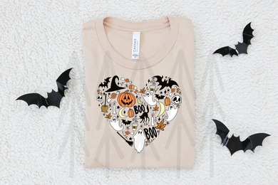 Boo! Halloween Heart Shirts