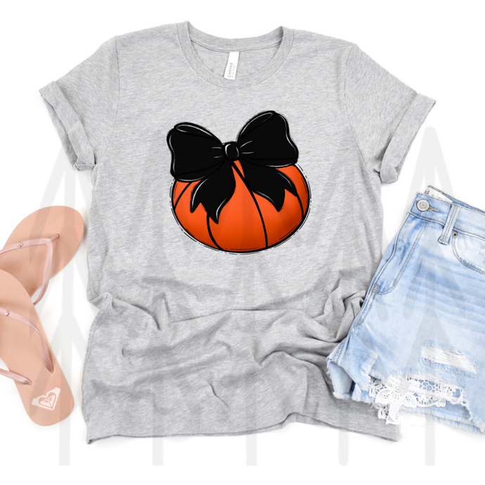 Bows And Balls Basketball Black