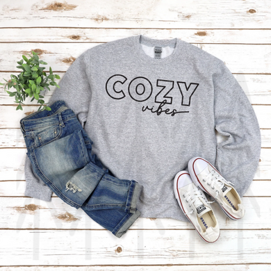 Cozy Vibes - Black Shirts