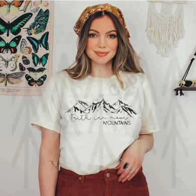 Faith Can Move Mountains Shirts