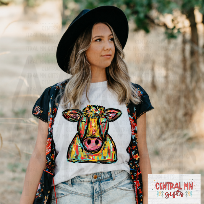 Colorful Cow Shirts