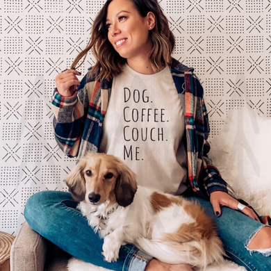 Dog Coffee Couch Me Shirts