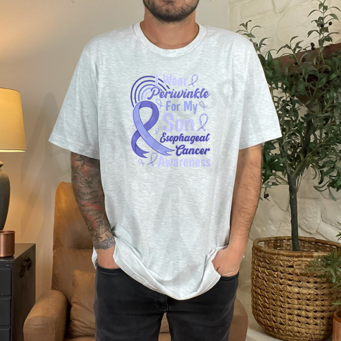 Esophageal Cancer Awareness - I Wear Periwinkle Son Shirts