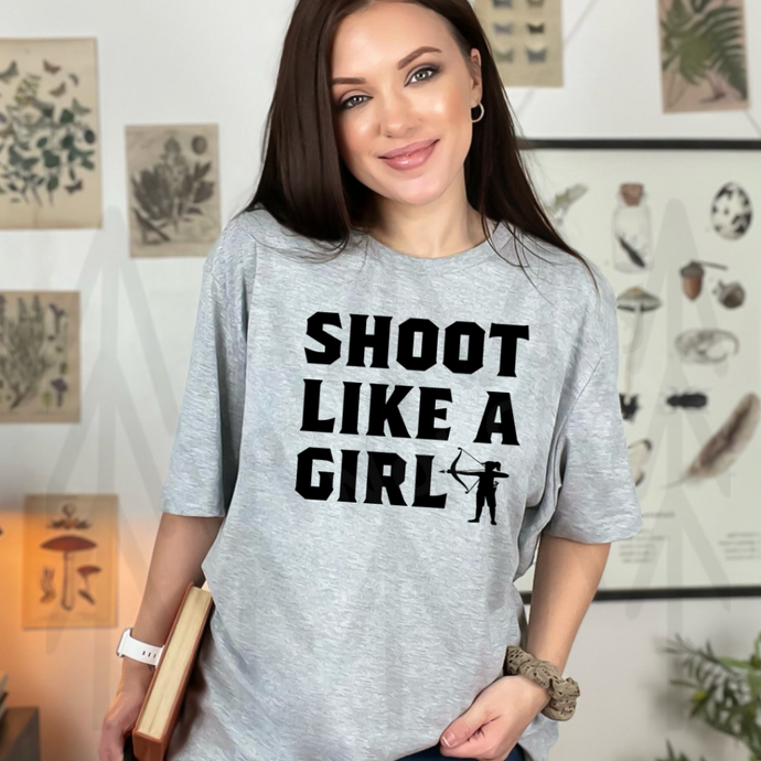 Shoot Like A Girl (Adult - Infant) Shirts
