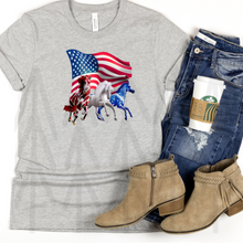 Load image into Gallery viewer, Patriotic Horse Shirts
