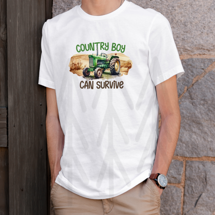 Country Boy Can Survive - Green