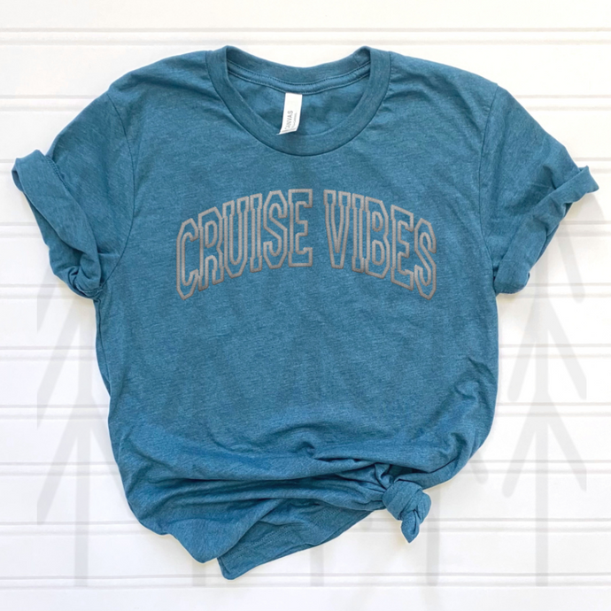 Cruise Vibes - Faux Embroidery (Adult - Infant)