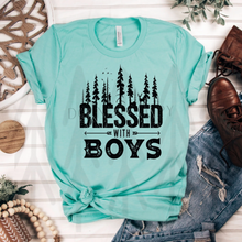 Load image into Gallery viewer, Blessed With Boys Shirts
