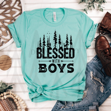 Blessed With Boys Shirts