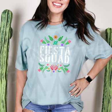 Fiesta Squad - White Lettering (Adult Infant) Shirts