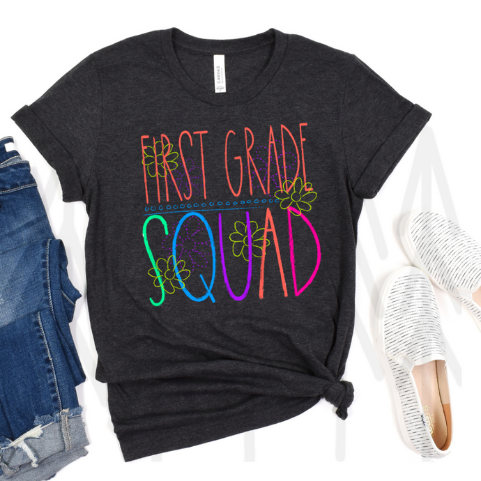 Chalkboard Squad - First Grade