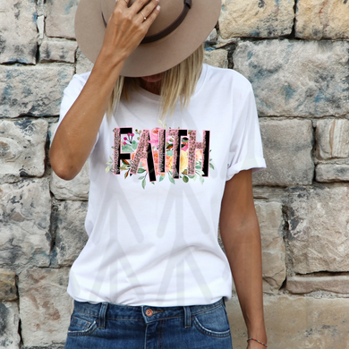 Floral Faith (Adult - Infant) Shirts
