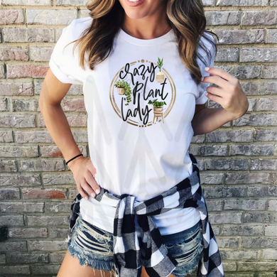 Crazy Plant Lady Shirts