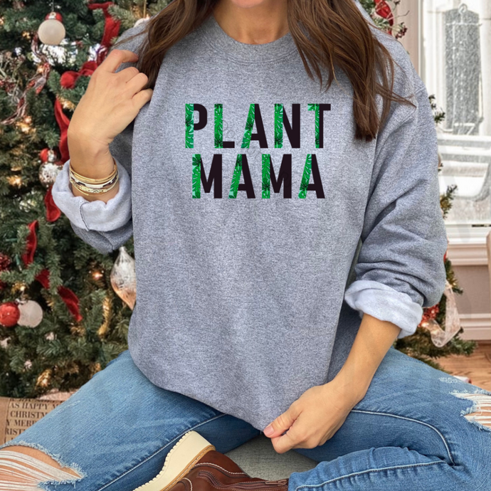 Plant Mama - Half Leaves Shirts