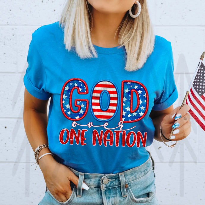 God Over One Nation (Adult - Infant)