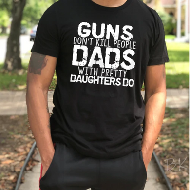 Girl Dads - White Lettering Shirts