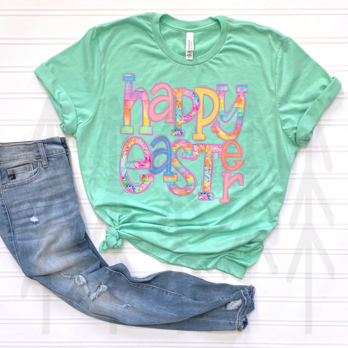 Happy Easter Word Art - (Adult-Infant)