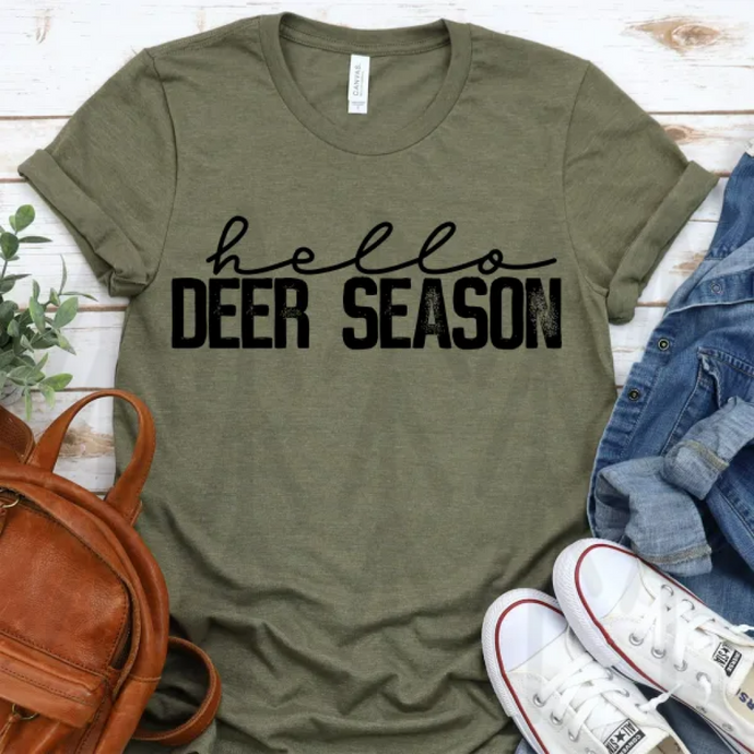 Hello Deer Season Shirts