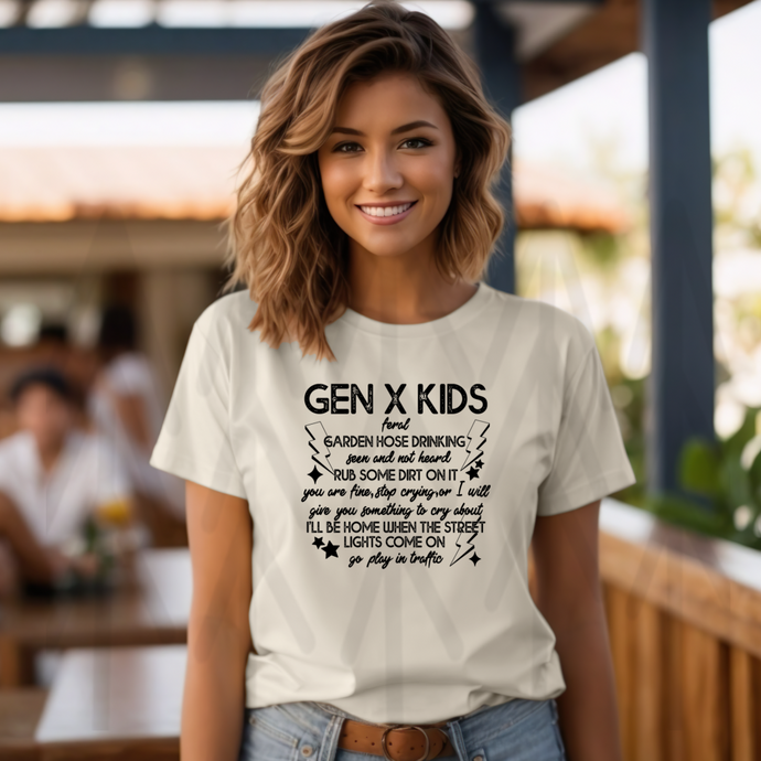 Gen X Kids - Black