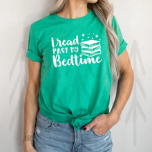 Load image into Gallery viewer, I Read Past My Bedtime - Adult Shirts
