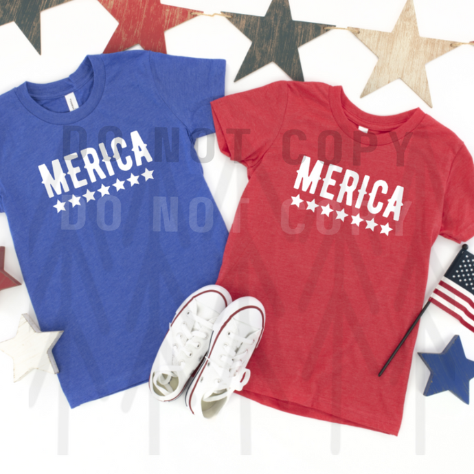 Merica Stars (Youth) Shirts