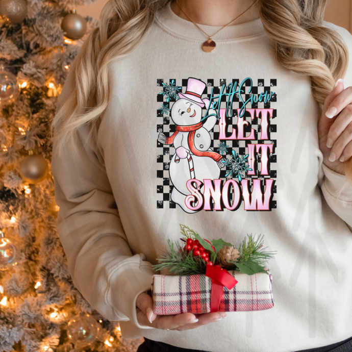 Let It Snow Snowman