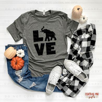 Love - Elephant Shirts & Tops