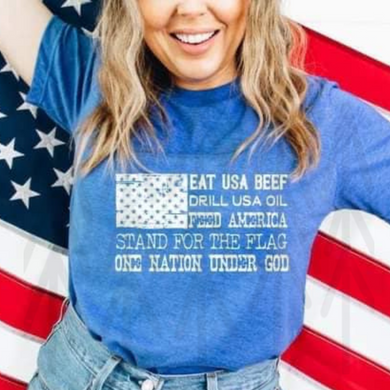 Stand For The Usa Shirts