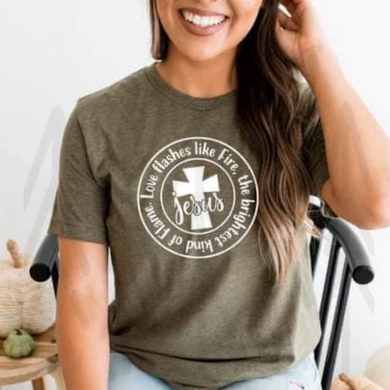 Love Flashes Like Fire Shirts