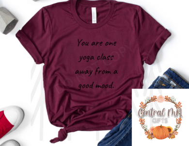 One Yoga Class Shirts