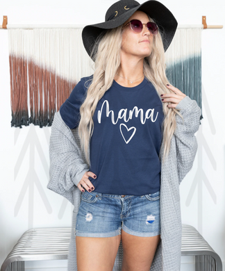 Mama With Heart Shirts & Tops