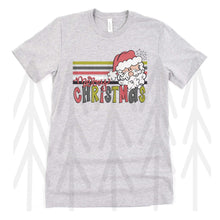 Load image into Gallery viewer, Merry Christmas Retro Stripe Santa (Adult - Infant)
