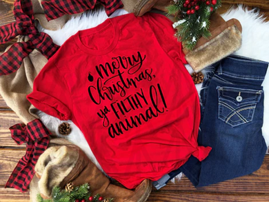 Merry Christmas Yfa - Black Shirts