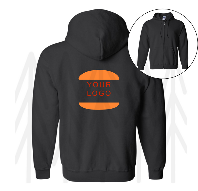 BK Logo on Back - Print and Press Only