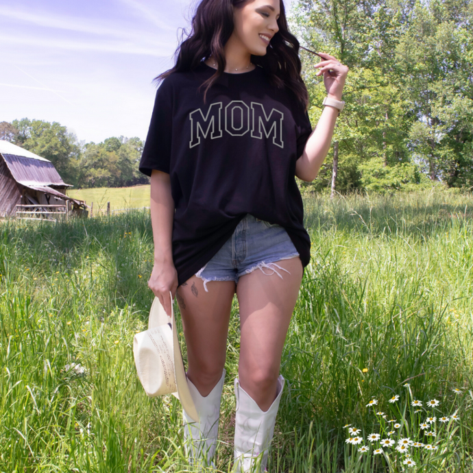 Mom - Faux Embroidery (Adult - Infant)