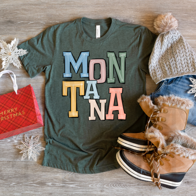 Boho States - Montana (Adult - Infant)