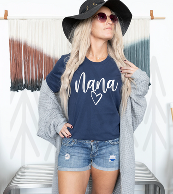 Nana With Heart Shirts & Tops