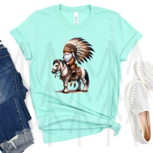 Load image into Gallery viewer, Native American Gnome - With Horse (Adult - Infant)
