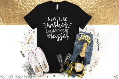 New Year Wishes Shirts & Tops