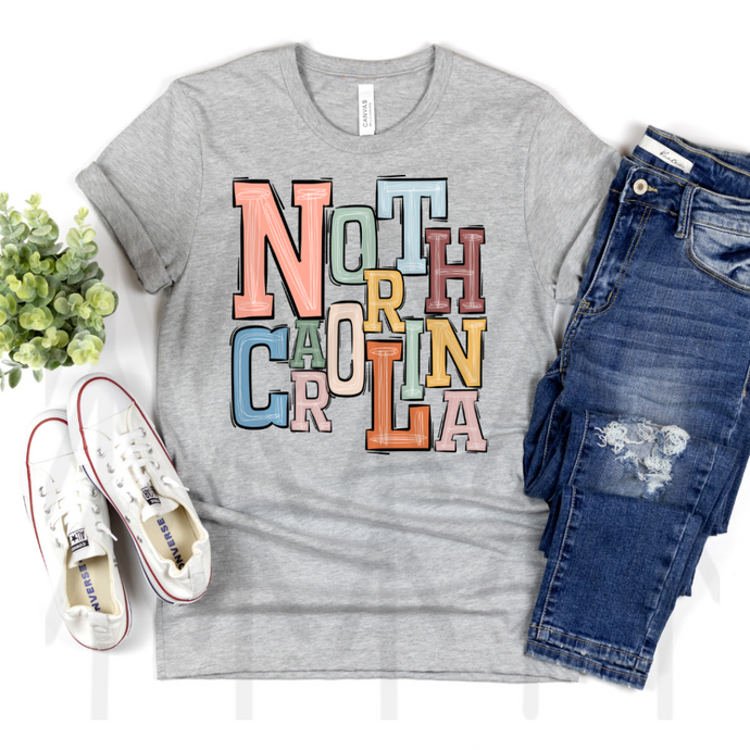 Boho States - North Carolina (Adult - Infant)