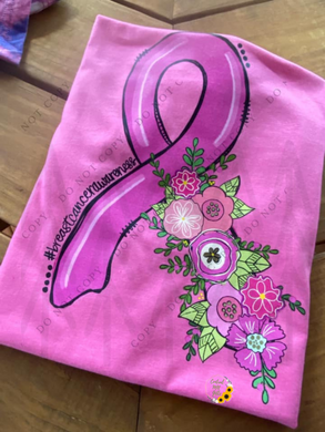 Breast Cancer Awareness - Pink Ribbon Shirts