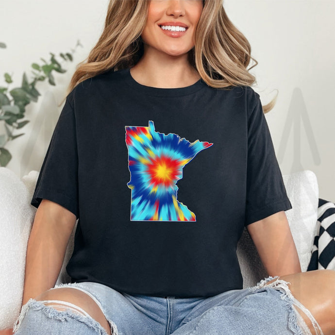 Peace Love Tie Dye - Minnesota