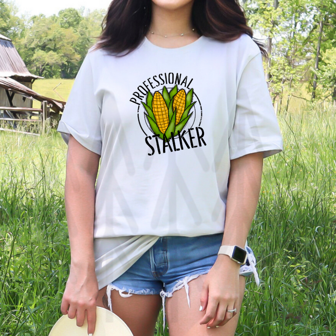 Professional Stalker - Black Lettering