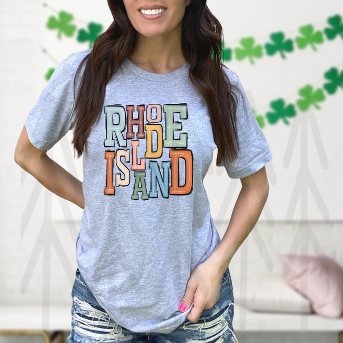 Boho States - Rhode Island (Adult - Infant)